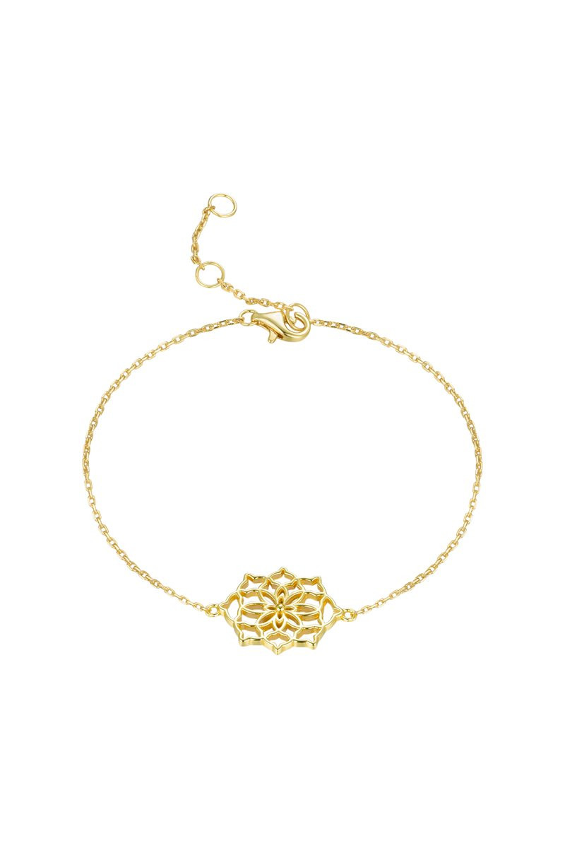 Pulsera - Plata chapada en oro amarillo